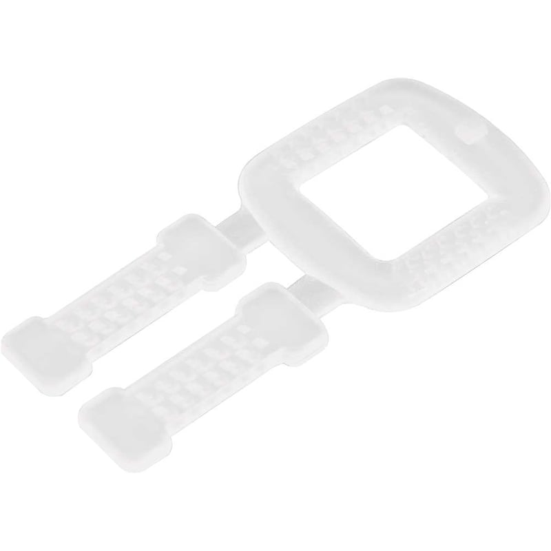 Fivela plástica, para selar fita plástica de 10 mm a 13 mm, com 1.000 peças