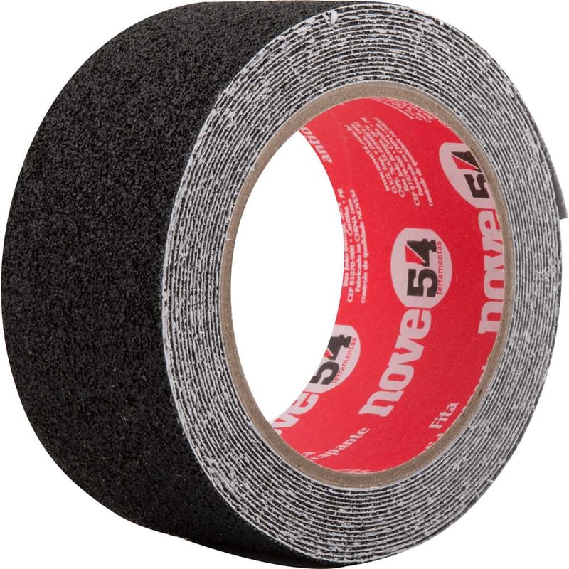 Fita antiderrapante, 50 mm x 5 m, preta