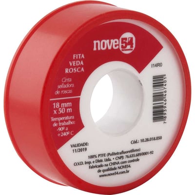 Fita veda-rosca 18 mm x 50 m