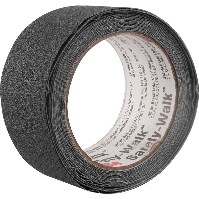 Fita antiderrapante, 50 mm x 5 m, cinza