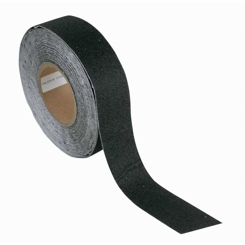 Fita antiderrapante, 50 mm x 20 m, preta, Q-221