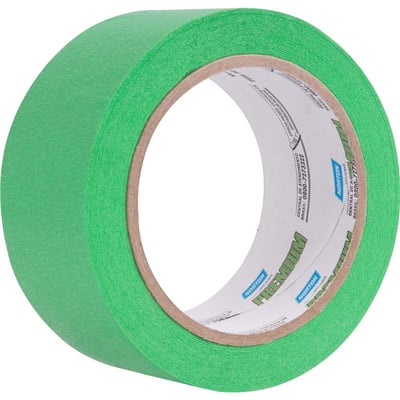 Fita crepe, 48 mm x 40 m, automotiva, verde, Premium