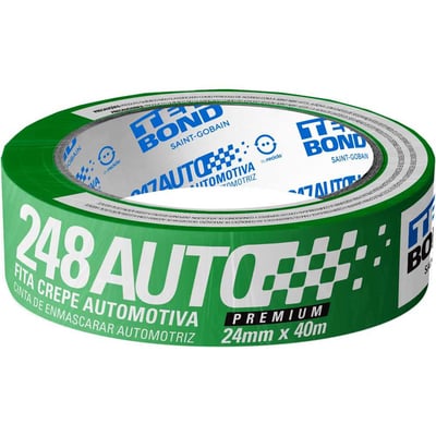Fita crepe automotiva, 24 mm x 40 m, verde, 17000018913