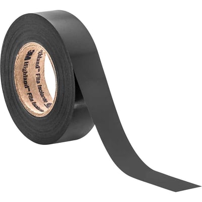 Fita isolante 19,0 mm x 20 m, preta