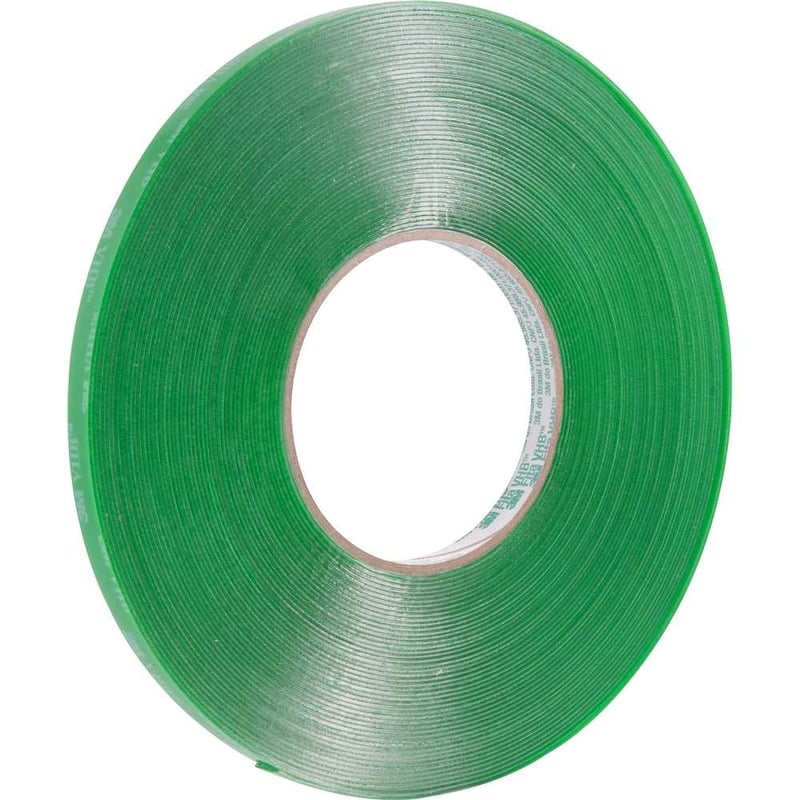 Fita dupla face incolor, 9,5 mm x 20 m