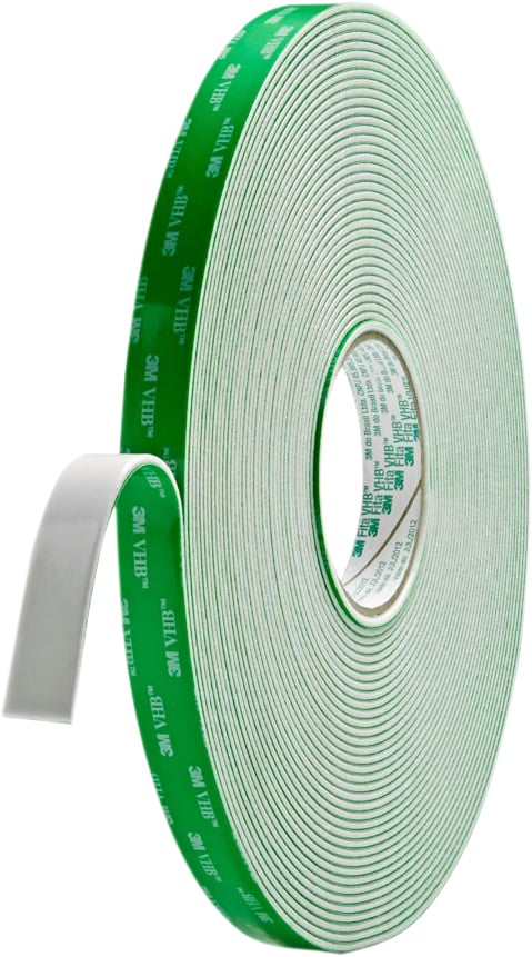 Fita dupla face 19 mm x 5 m, IG-110WF VHB branca, HB004543391