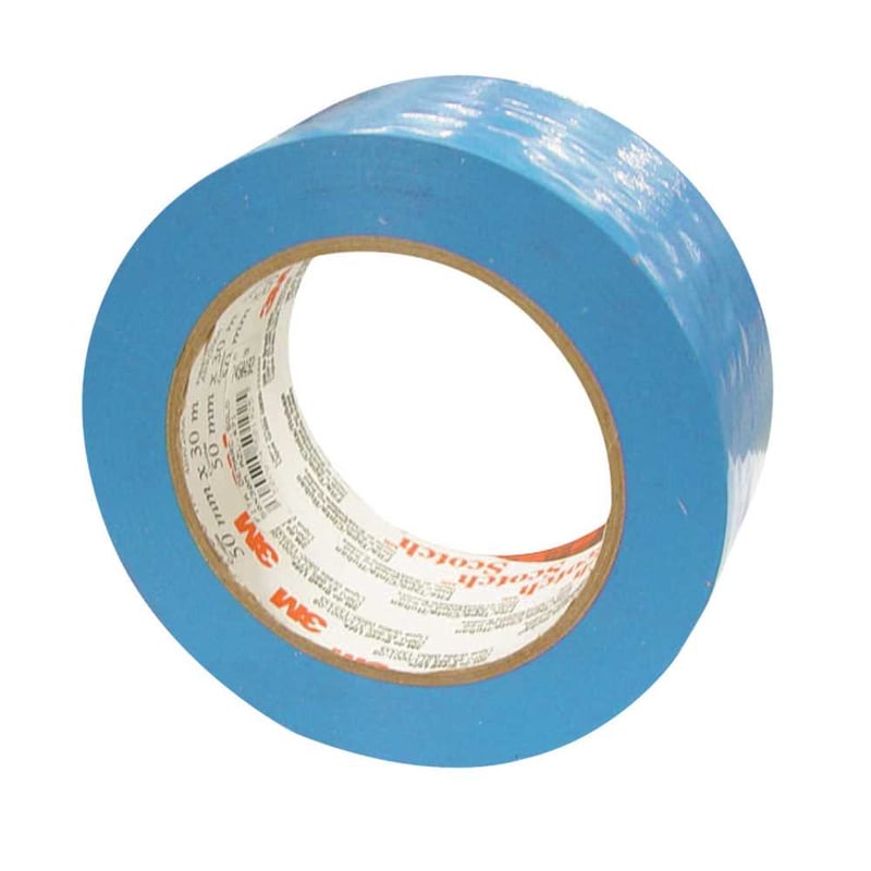 Fita adesiva para demarcação, 50 mm x 30 m, azul, HT 000363222