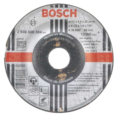 Disco de desbaste 115 x 6,4 x 22,23, 2608600504