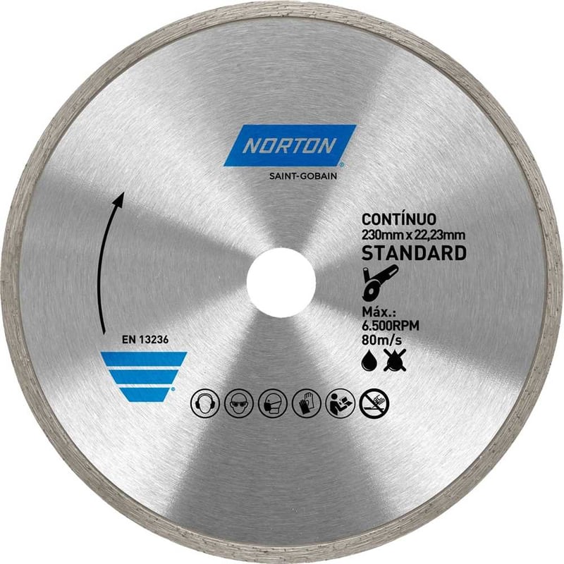 Disco diamantado liso, 230 mm, furo 22 mm, linha standard, 70184633941