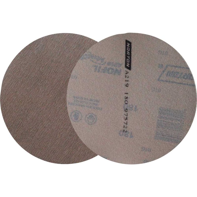 Disco de lixa com fixa fácil, 152 mm, grão 180, A219, sem furos, 05539503028