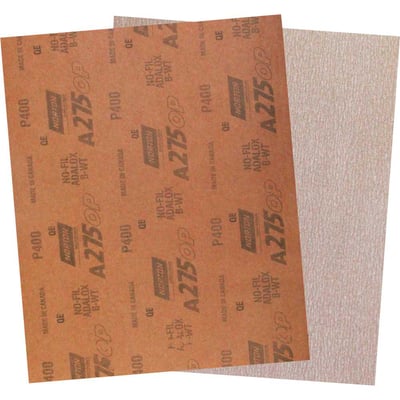 Lixa folha NOFIL, A-275 champagne, grão 400