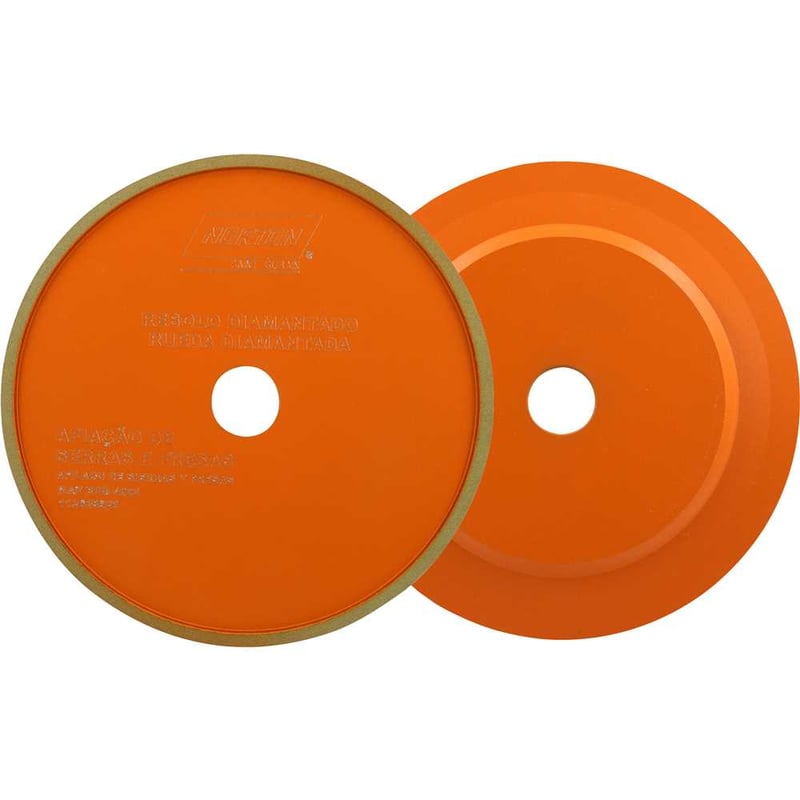 Rebolo diamantado para afiação de serras, 150 mm