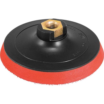 Disco de PVC para lixadeira 4.1/2", com sistema fixa fácil
