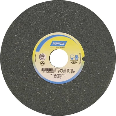 Rebolo reto 8" x 3/4" 39C, grão 120, verde