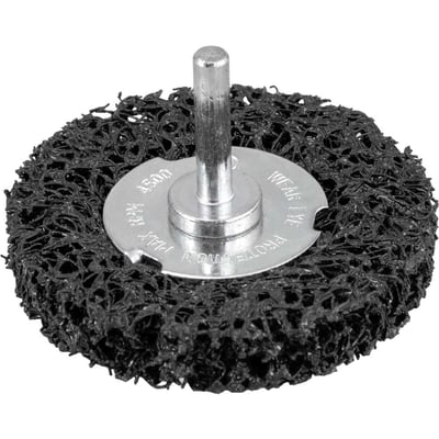 Esponja abrasiva 75 mm, com haste