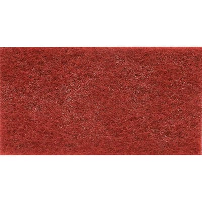 Folha de fibra abrasiva, 130 mm x 240 mm, marrom, para uso geral, F747