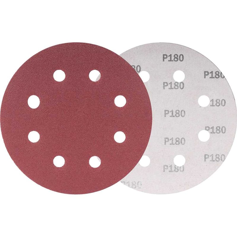 Disco de lixa com costado em pluma 180 mm, grão 180, para a lixadeira LPV 750
