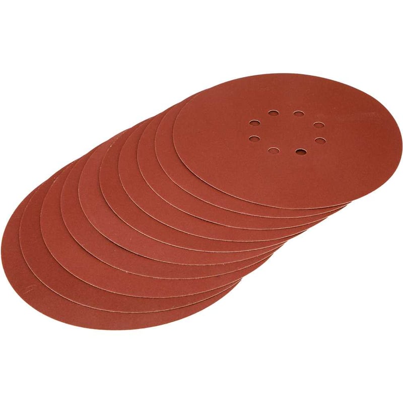 Disco de lixa com costado em pluma 225 mm, grão 220, para as lixadeiras LPV 400B, LPV 600, LPV 925, LPV 950B e LPV 1000