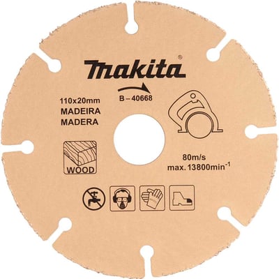Disco de corte para madeira, 110 mm
