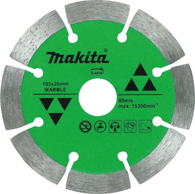 Disco de corte diamantado, 105 mm x 20 mm, segmentado, STANDARD