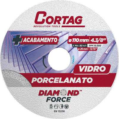 Disco de corte diamantado, 110 mm, 62.796