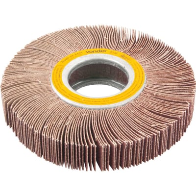 Roda de lixa, 150 mm x 25 mm, sem haste, grão 80