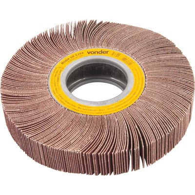 Roda de lixa, 150 mm x 25 mm, sem haste, grão 120