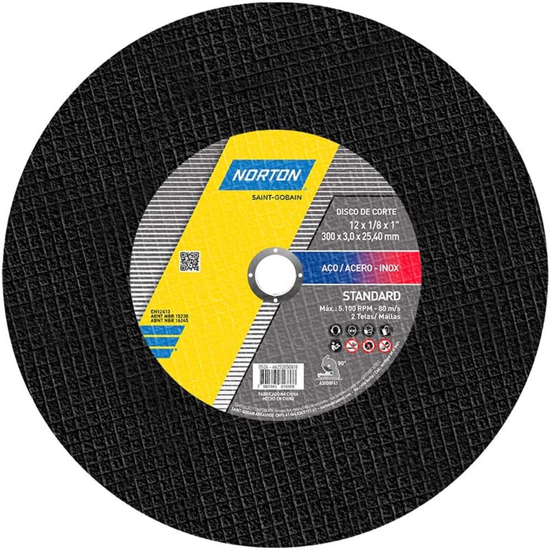 Disco de corte STANDARD, 300 mm x 3,2 mm x 25,4 mm, 66252850818