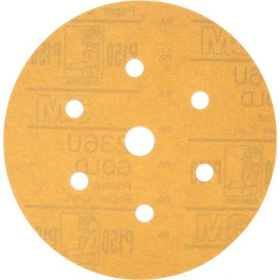 Disco de lixa, 152 mm, grão 120, 7 furos, 236U, HC000619573