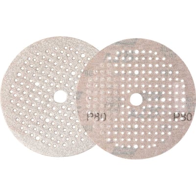 Disco de lixa com fixa fácil, 150 mm, MULTI-AIR NOGRIP, 181 furos