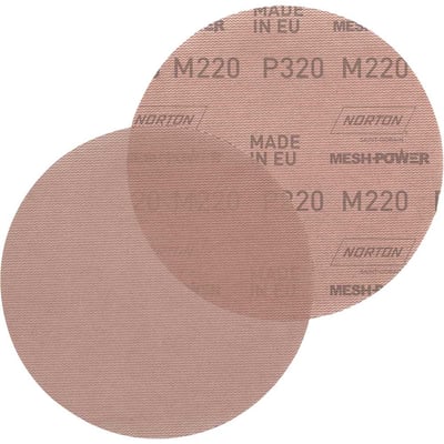 Disco de lixa telado com costado em pluma, 225 mm, grão 320, M220 MESHPOWER