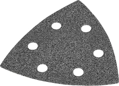 Lixa triangular com costado em pluma, grão 120, para lixamento oscilante com multiferramenta, DWASPTRI12