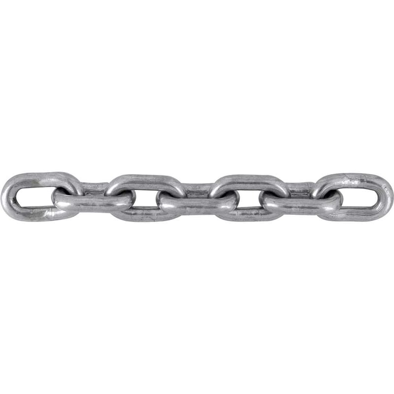Corrente em aço inox 304, com elo curto, 8 mm