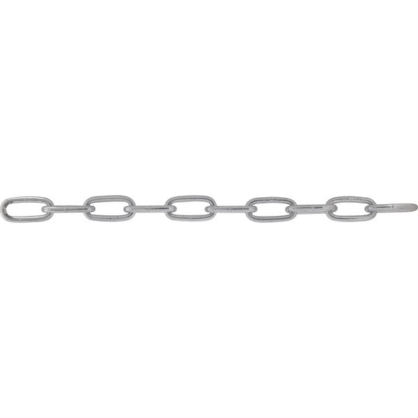 Corrente zincada, com elo longo, 4,0 mm - 5/32"