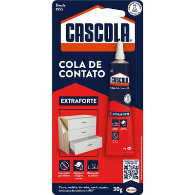 Adesivo de contato extra sem toluol, 30 g