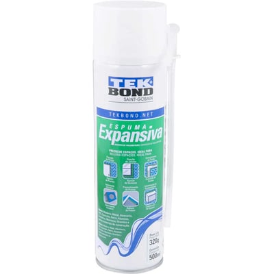 Espuma expansiva de poliuretano, 500 ml/320 g