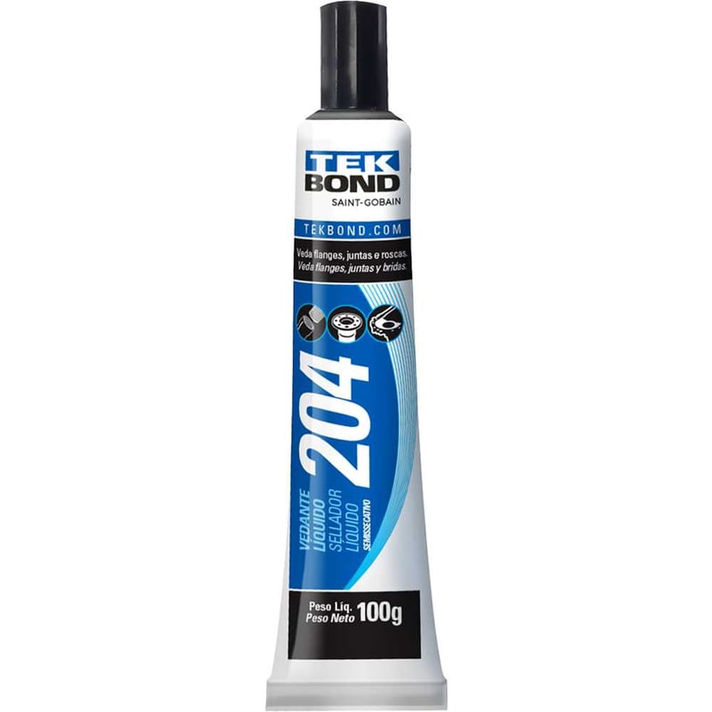 Veda roscas líquido, 100 g branco, TK 204, TEK BOND