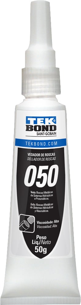 Veda roscas líquido, branco, 050