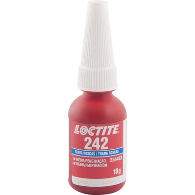Adesivo trava rosca, automotivo 242 com 10 g, auto lock 1