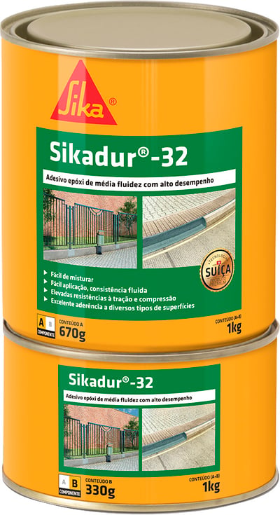 Adesivo bicomponente Sikadur 32, 1,0 kg