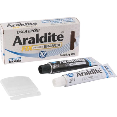 Adesivo Araldite Hobby, pastoso branco 20 g
