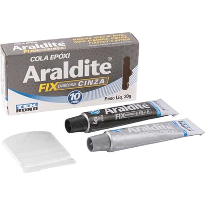 Adesivo Araldite pastoso cinza 20 g
