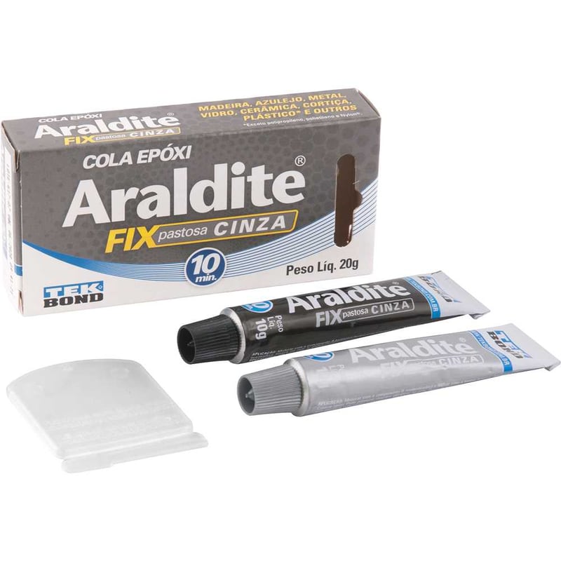 Adesivo Araldite pastoso cinza 20 g