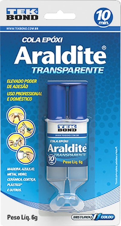 Adesivo araldite tipo seringa 6 g, 10828500602