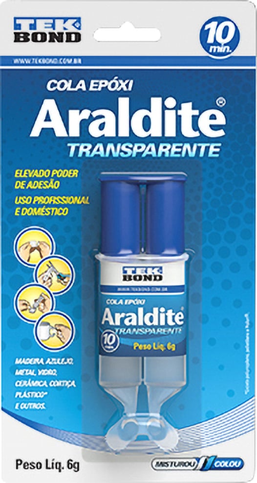 Adesivo araldite tipo seringa 6 g, 10828500602
