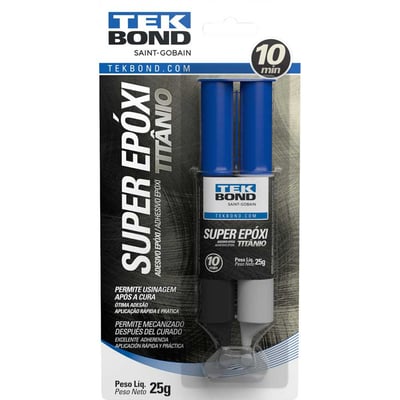 Adesivo epóxi super titânio, 25 g, 17000016788