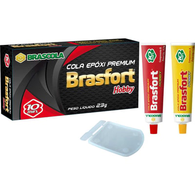 Adesivo Brasfort hobby bisnaga com 23 g