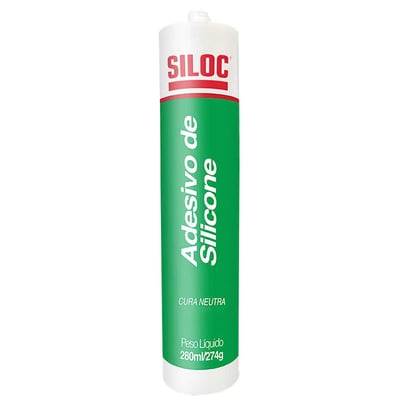 Borracha de silicone neutro, preto, 274 g / 280 ml