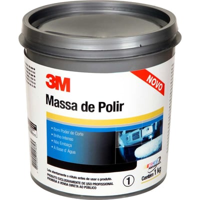 Massa para polir automóveis, base d'água, 1 kg, HB004226633