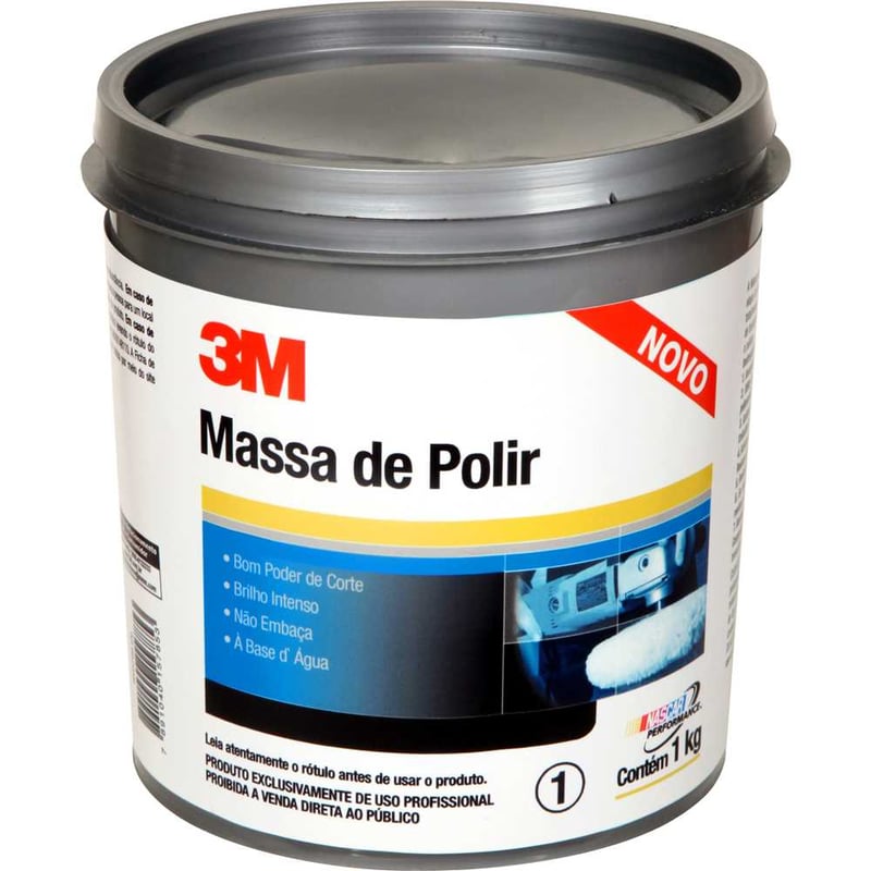Massa para polir automóveis, base d'água, 1 kg, HB004226633